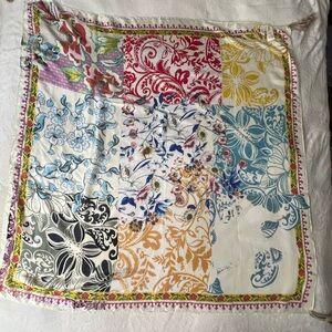 Johnny Was silk scarf